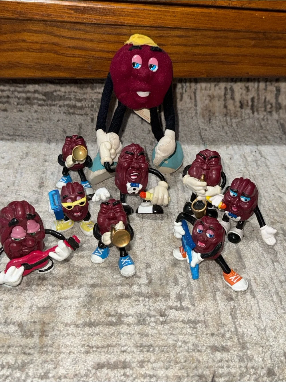 California Raisins vintage collection figurines